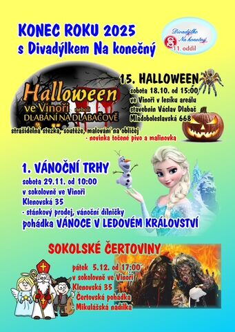 Konec roku 2025 s Divadýlkem Na konečný
