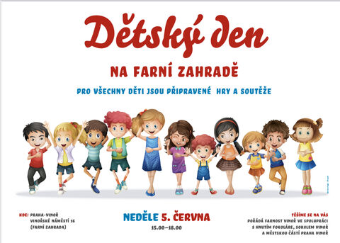 Dětský den na farní zahradě 5.6.2022